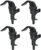 PERA 4 Pack Picnic Tap Faucet Disconnects Spigot keg Bottling Bucket Tap