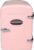 Portable Mini Fridge – Retro Extra Large 9-Can Travel Compact Refrigerator, Pink