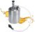 Pressurized Beer Keg, Household 2L 304 Stainless Steel Beer Keg Spear Tap Pressure Gauge Set with Screw Cap Home Brewing Equipment Mini Dispenser Kegerator Kit