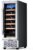 ROVRAK 12 Inch Wine Cooler Refrigerator 18 Bottle Low Noise Stainless Steel Compressor Mini Frost Free Wine Fridge with Digital Temperature Control 41℉-72℉, Built-in or Freestanding Wine Cooler…