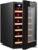 SHKI Wine Cooler 18 Sticks Electronic Red Wine Rack Constant Temperature Wine Cabinet Tea Refrigerator Cigar Cabinet Home Ice Bar