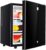SHKI Wine Cooler 40L Small Refrigerator One Door Tea Mask Preservation Freezer Cabinet with Transparent Glass Door