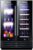 SHKI Wine Cooler Beverage Cooler Refrigerator-116L Capacity Freestanding Dual Zone with Glass Door- Compact Drink Fridge for Kitchen