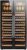 SHKI Wine Cooler Design Wine Fridge Glass Door Drinks Cellar Dual Zone Freestnding Wine Cooler