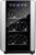 SHKI Wine Cooler Mini Thermostat Wine Cabinet Black Red Wine Beer Mini Bar Fridge Wine Cooler Hold 6/12 Bottles Air Conditioner