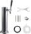 Single Tap Stainless Steel Beer Tower 3 inch Draft Beer Tower with Single Beer Faucet & wrench for Home Brewing by Pera