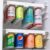 Soda Can Organizer for Refrigerator,Hanging Can Holder Fridge Dispenser,Beverage Soda Can Dispenser Storage Holder Sliding Rack, Refrigerator Shelf Storage