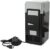 ThreeH New Mini Red USB Fridge Cooler Beverage Drink Cans Cooler/Warmer Refrigerator for Laptop PC Computer Black H-UF05Black