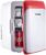VEVOR Mini Fridge, 10 Liter Portable Cooler Warmer, AC/DC Skincare Fridge, Stylish Look Compact Refrigerator, Lightweight Beauty Fridge for Bedroom Office Car Boat Dorm Cosmetic Medicine (Red)