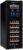 Wine Coolers fridges – Refrigerator, Freestanding Wine Cooler,18 Bottles, 11 to 18 ° C,LED Interior Lighting, Touch Control, Black