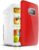 XLEVE Compact Cooler/Warmer Mini Fridge/Wine Cooler with Digital Thermostat + Dual-Core Cooling for Cars, Road Trips, Homes, Offices (Color : Red)
