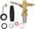 bar accessory brass faucet keg faucet keg faucet stainless steel adjustable faucet