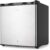 hOmelabs Upright Freezer – 1.1 Cubic Feet Compact Reversible Single Door Vertical Freezer with Child Door Lock – Table Top Mini Freezing Machine with Removable Shelves for Office Dorm or Apartment